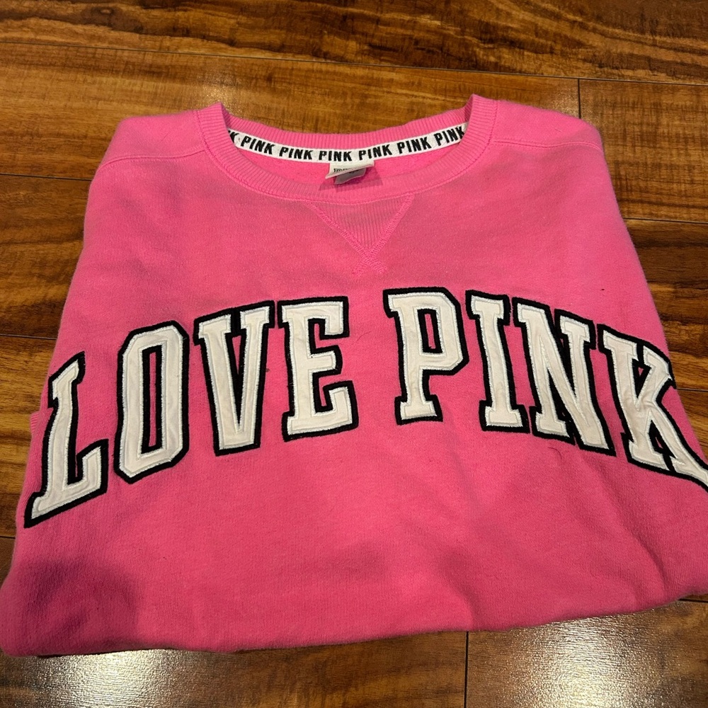 PINK pink crew neck size small